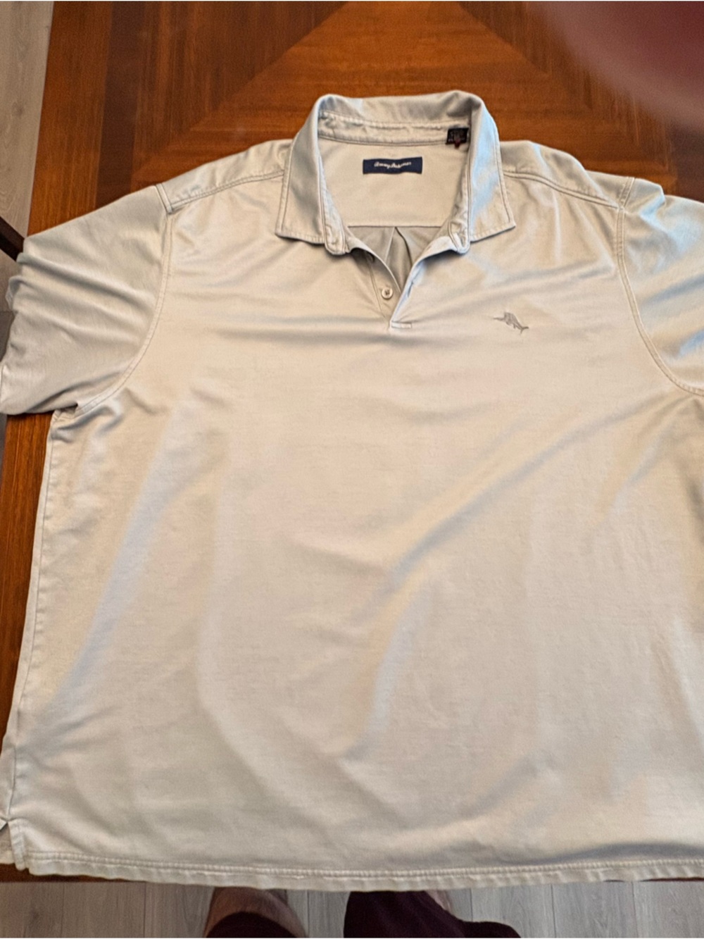Tommy Bahama Cream Short-Sleeve Polo 3XL